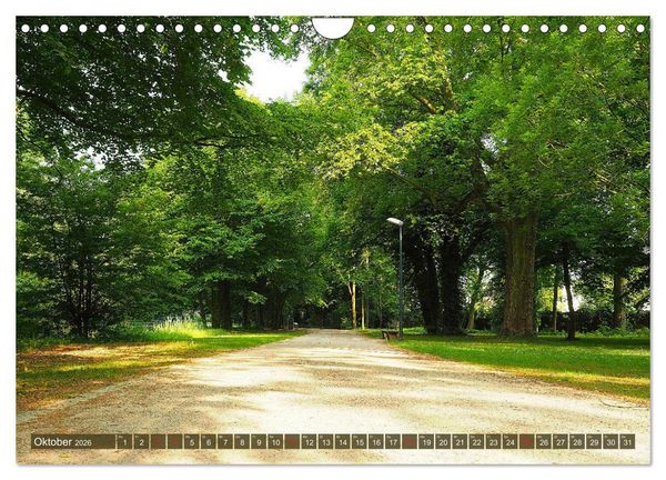 Produktbild: Impressionen - G&uuml;tersloh entlang der Dalke (Wandkalender 2026 DIN A4 quer), CALVENDO Monatskalender