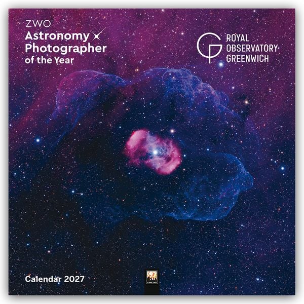 Produktbild: Astronomy Photographer of the Year &ndash; Astronomie Fotograf des Jahres 2027 &ndash; Original Flame Tree Publishing-Kalender [Kalender]