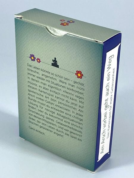 Produktbild: Am Arsch vorbei geht auch ein Weg &ndash; Das Kartenspiel f&uuml;r mehr Gelassenheit