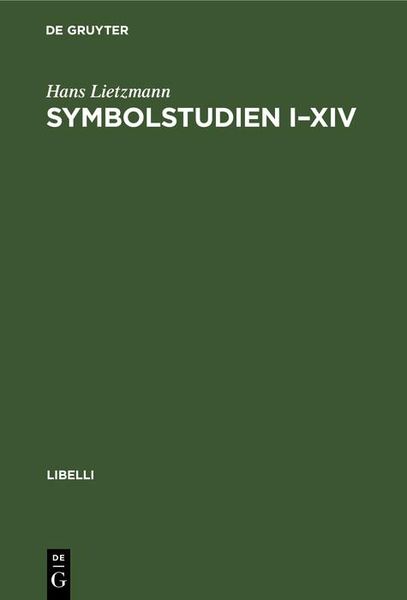 Produktbild: Symbolstudien I-XIV