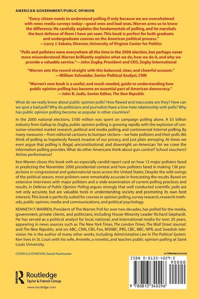 Produktbild: In Defense Of Public Opinion Polling