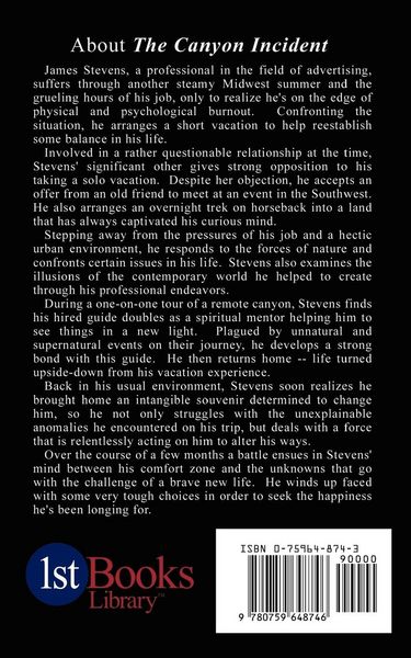 Produktbild: The Canyon Incident