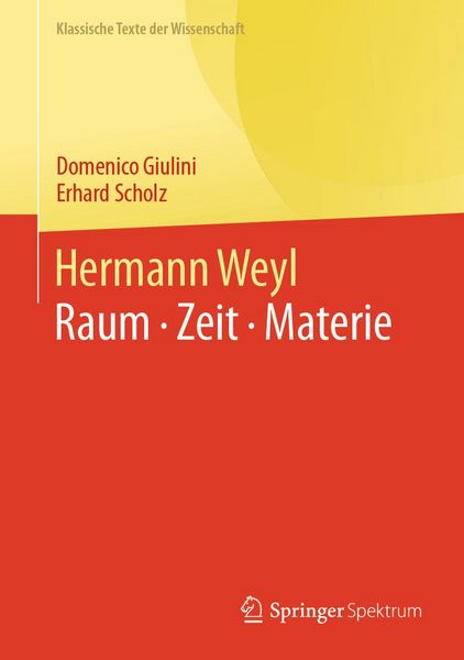 Produktbild: Hermann Weyl