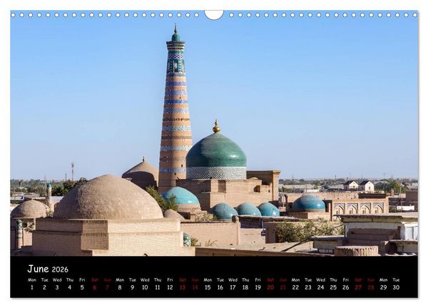 Produktbild: Uzbekistan Land of 1001 nights (Wall Calendar 2026 DIN A3 landscape), CALVENDO 12 Month Wall Calendar