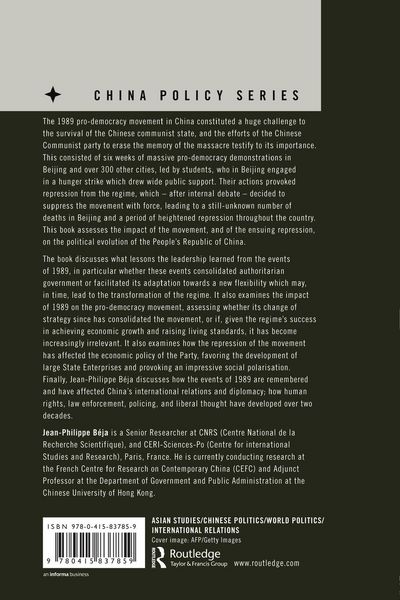 Produktbild: The Impact of China's 1989 Tiananmen Massacre