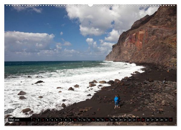 Produktbild: La Gomera - Valle Gran Rey (Wandkalender 2026 DIN A2 quer), CALVENDO Monatskalender