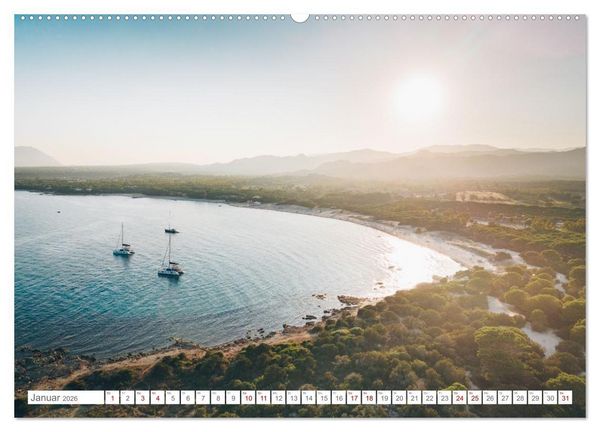 Produktbild: Sardinien. Sch&ouml;ne Landschaften und bunte St&auml;dte. (hochwertiger Premium Wandkalender 2026 DIN A2 quer), Kunstdruck in Hochglanz