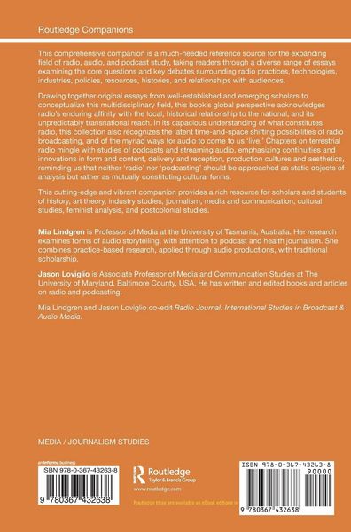 Produktbild: The Routledge Companion to Radio and Podcast Studies