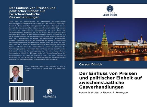 Produktbild: Der Einfluss von Preisen und politischer Einheit auf zwischenstaatliche Gasverhandlungen