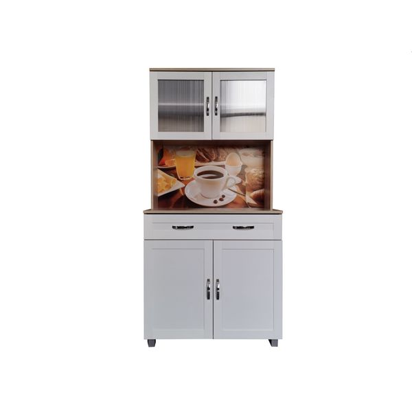 HTI-Living Küchenschrank Blanca Bistro Sonoma Weiss Küchenschrank Blanca Bistro Sonoma Weiss