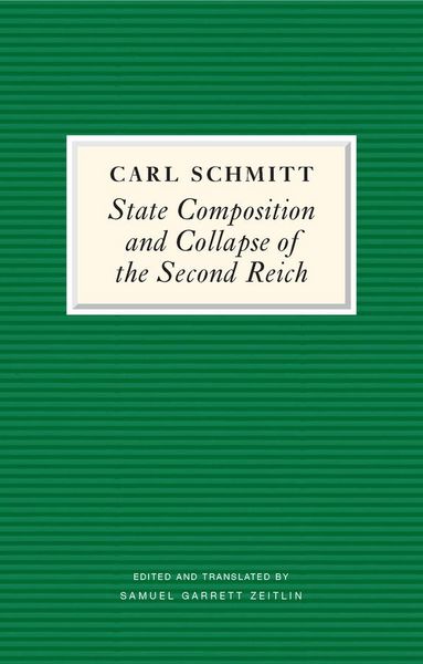 Produktbild: State Composition and Collapse of the Second Reich