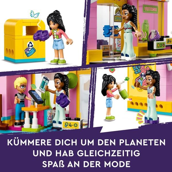 Produktbild: LEGO Friends 42614 Vintage-Modegeschäft, Spielzeug-Laden für Kinder
