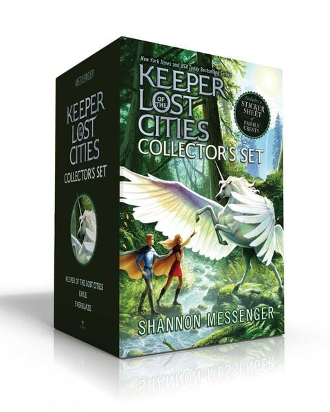 Produktbild: Keeper of the Lost Cities Collector's Set (Includes a Sticker Sheet of Family Crests) (Boxed Set)