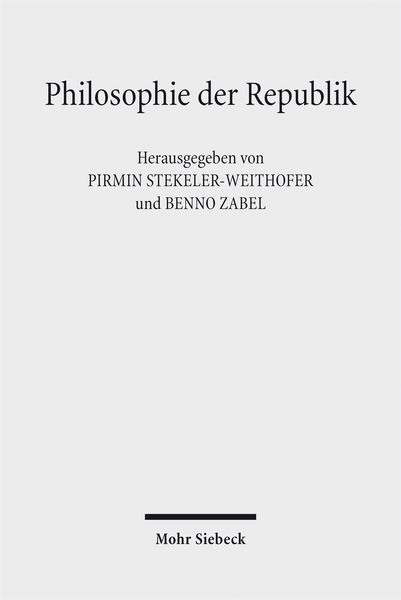 Produktbild: Philosophie der Republik