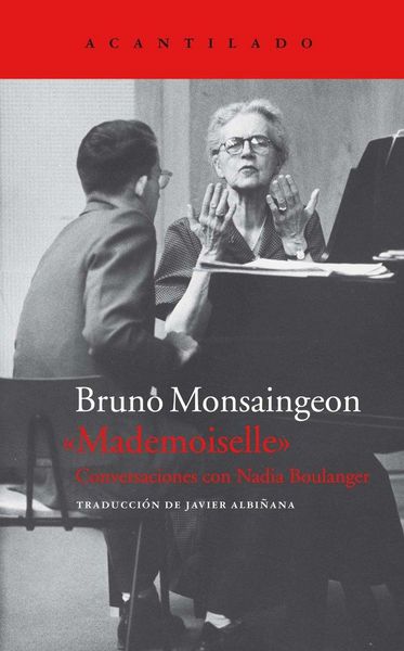 Produktbild: Mademoiselle : conversaciones con Nadia Boulanger