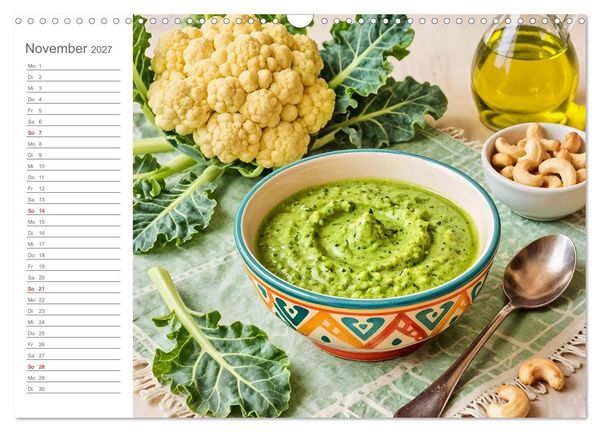 Produktbild: Zero Waste Pesto - 12 Monate, 12 Reste, unendlich Geschmack (Wandkalender 2027 DIN A3 quer), CALVENDO Monatskalender
