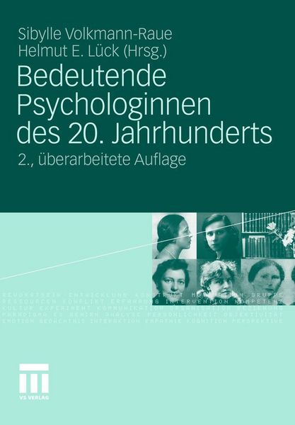 Produktbild: Bedeutende Psychologinnen des 20. Jahrhunderts