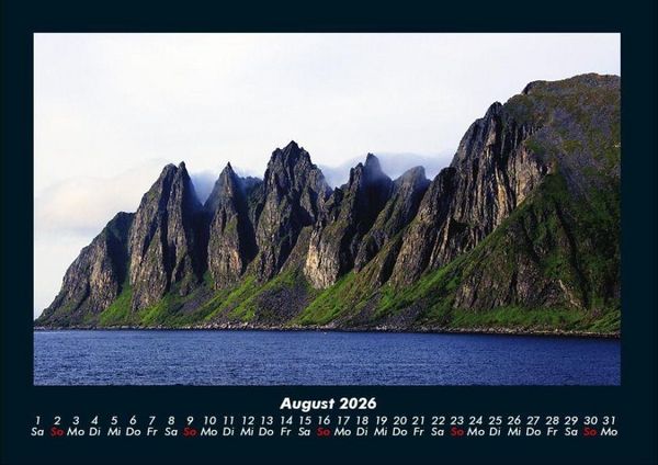 Produktbild: Bergige Welten 2026 Fotokalender DIN A4