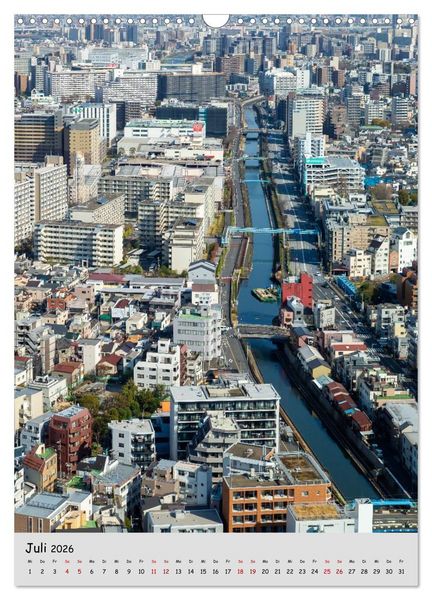 Produktbild: Tokio - Facetten einer Weltstadt (Wandkalender 2026 DIN A3 hoch), CALVENDO Monatskalender