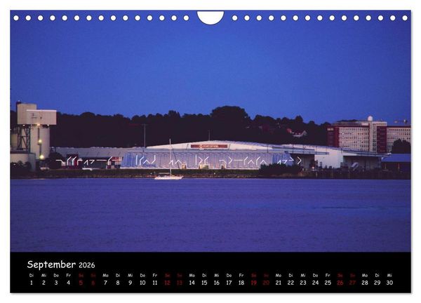 Produktbild: Kiel - Stadt an der F&ouml;rde (Wandkalender 2026 DIN A4 quer), CALVENDO Monatskalender