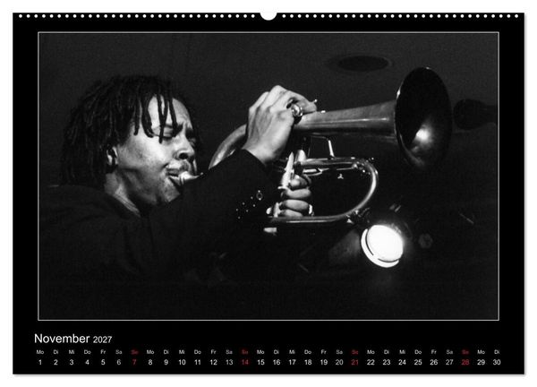 Produktbild: Jazz onstage (hochwertiger Premium Wandkalender 2027 DIN A2 quer), Kunstdruck in Hochglanz