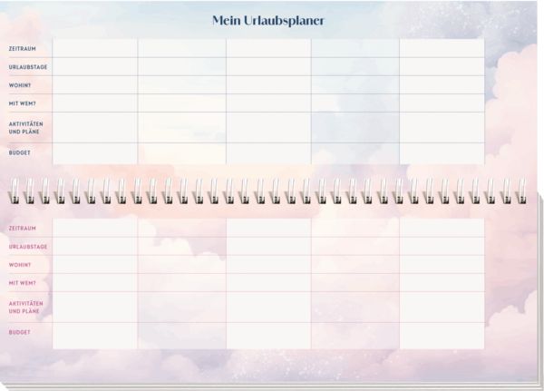 Produktbild: Tischkalender 2027 quer: I believe in Book Love