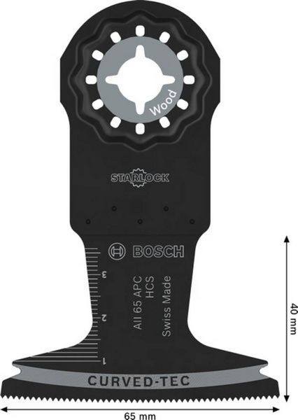 Produktbild: Bosch Accessories 2608669257 2608669257 Multitool-S&auml;gebl&auml;tter 1 St.