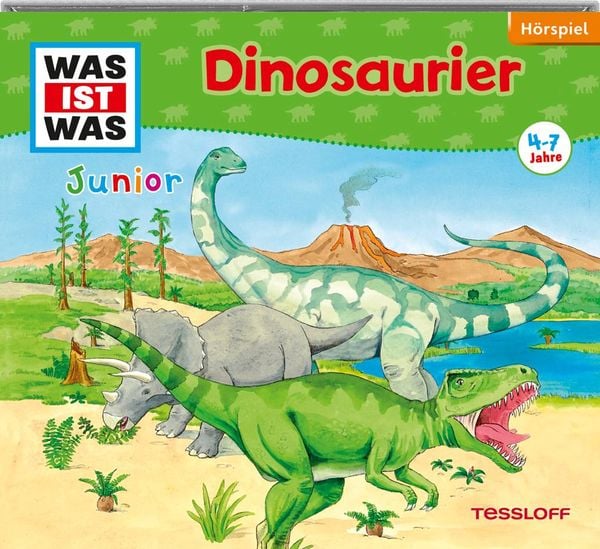 Produktbild: WAS IST WAS Junior H&ouml;rspiel-CD: Dinosaurier