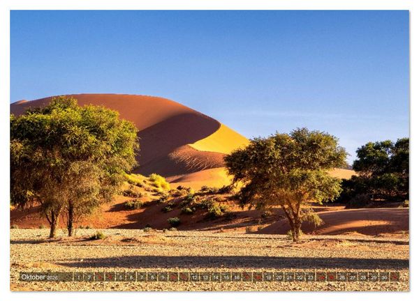 Produktbild: Namibia und Botswana - Entdeckungen in der Weite Afrikas (hochwertiger Premium Wandkalender 2026 DIN A2 quer), Kunstdruck in Hochglanz