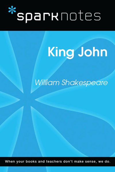 Produktbild: King John (SparkNotes Literature Guide)