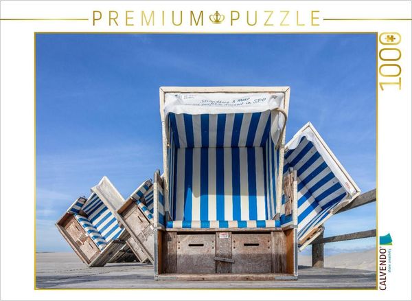 CALVENDO Puzzle St. Peter Ording | 1000 Teile Lege-Größe 64x48cm Foto-Puzzle für glückliche Stunden