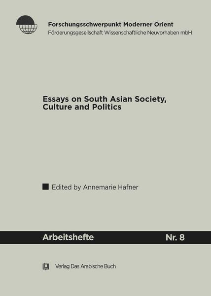 Produktbild: Essays on South Asian Society, Culture and Politics (I)