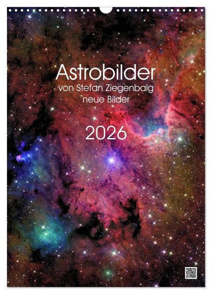 Produktbild: Astrobilder von Stefan Ziegenbalg (Wandkalender 2026 DIN A3 hoch), CALVENDO Monatskalender