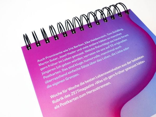 Produktbild: Was ich gern fr&uuml;her gewusst h&auml;tte. Postkartenkalender 2027