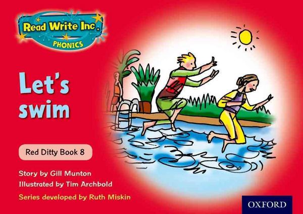 Produktbild: Read Write Inc. Phonics: Red Ditty Book 8 Let''s Swim