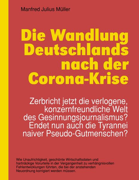 Produktbild: Die Wandlung Deutschlands nach der Corona-Krise