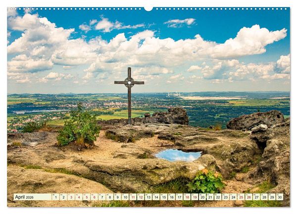 Produktbild: Zittauer Gebirge-Urlaubsromantik und Wanderparadies (hochwertiger Premium Wandkalender 2026 DIN A2 quer), Kunstdruck in Hochglanz