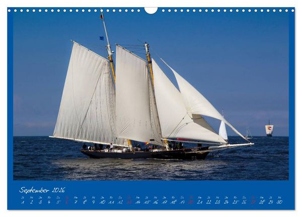 Produktbild: Unter Segeln (Wandkalender 2026 DIN A3 quer), CALVENDO Monatskalender