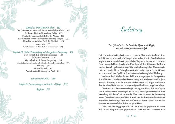 Anleitung für dein Buch der grünen Magie