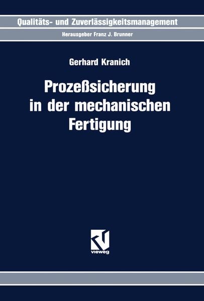 Produktbild: Proze&szlig;sicherung in der mechanischen Fertigung