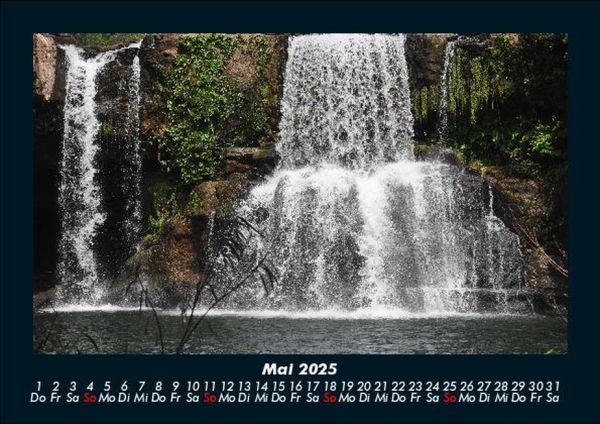 Produktbild: Wasserf&auml;lle 2025 Fotokalender DIN A5