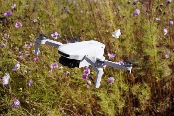 Produktbild: Potensic ATOM SE Quadrocopter RtF Einsteiger, Kameraflug Grau