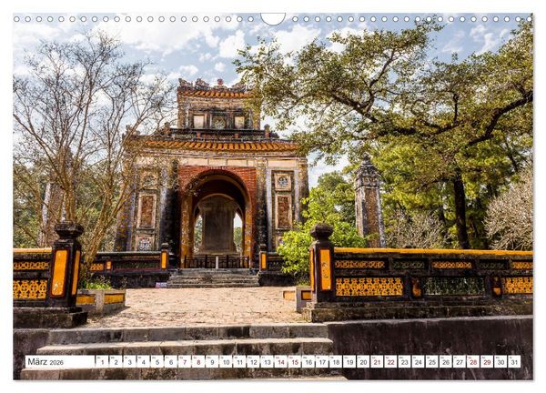 Produktbild: Hue alte Kaiserstadt Vietnams (Wandkalender 2026 DIN A3 quer), CALVENDO Monatskalender