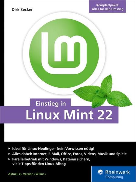 Produktbild: Einstieg in Linux Mint 22