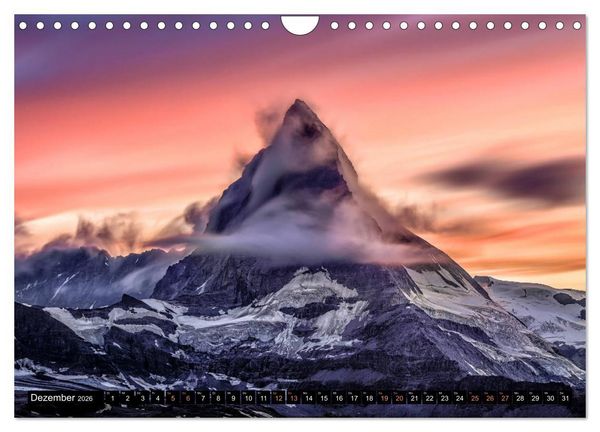 Produktbild: Magische Farbspiele der Natur (Wandkalender 2026 DIN A4 quer), CALVENDO Monatskalender