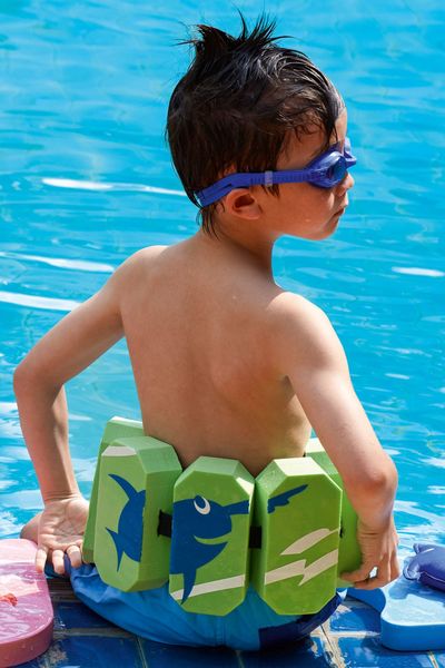 Produktbild: BECO Schwimmgürtel 5Pads Sealife grün, 2 - 6 Jahre