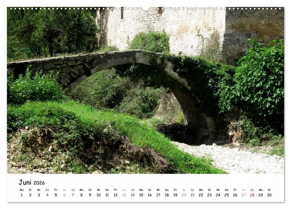 Produktbild: Camino di Assisi - Franziskusweg (hochwertiger Premium Wandkalender 2026 DIN A2 quer), Kunstdruck in Hochglanz
