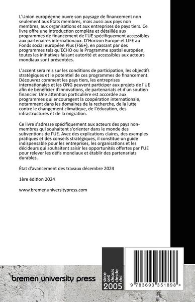 Produktbild: Programmes de soutien de l'UE pour les pays non-membres et les entreprises internationales