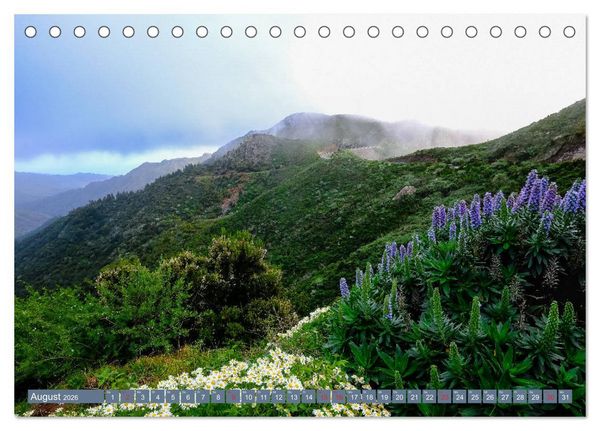 Produktbild: La Gomera - Vielseitige Insel (Tischkalender 2026 DIN A5 quer), CALVENDO Monatskalender