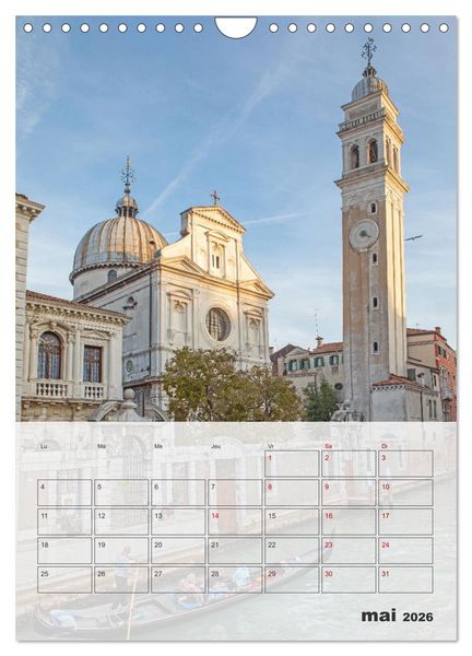 Produktbild: Italie - Des Dolomites &agrave; la c&ocirc;te amalfitaine (Calendrier mural 2026 DIN A4 horizontal), CALVENDO calendrier mensuel